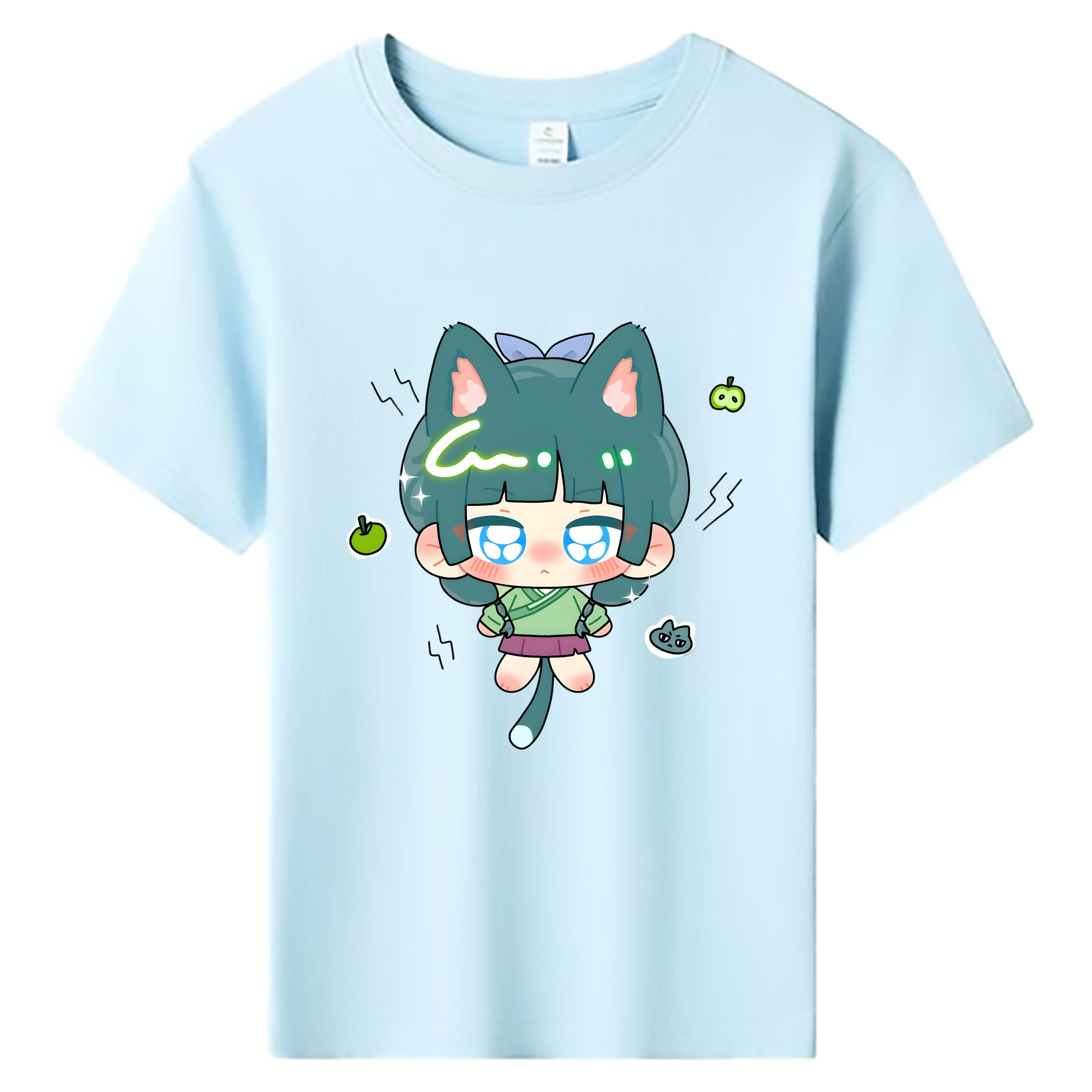 （画像用） 薬屋のひとりごと The Apothecary Diaries 綿100％キッズTシャツ（フロントプリント）